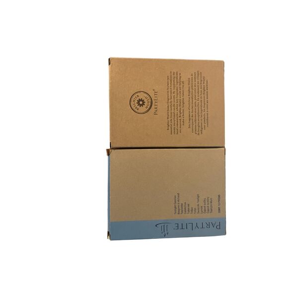 Partylite Light Candles Set - 24 Pack Red & Cream Aromatherapy Candles - Picture 3 of 6